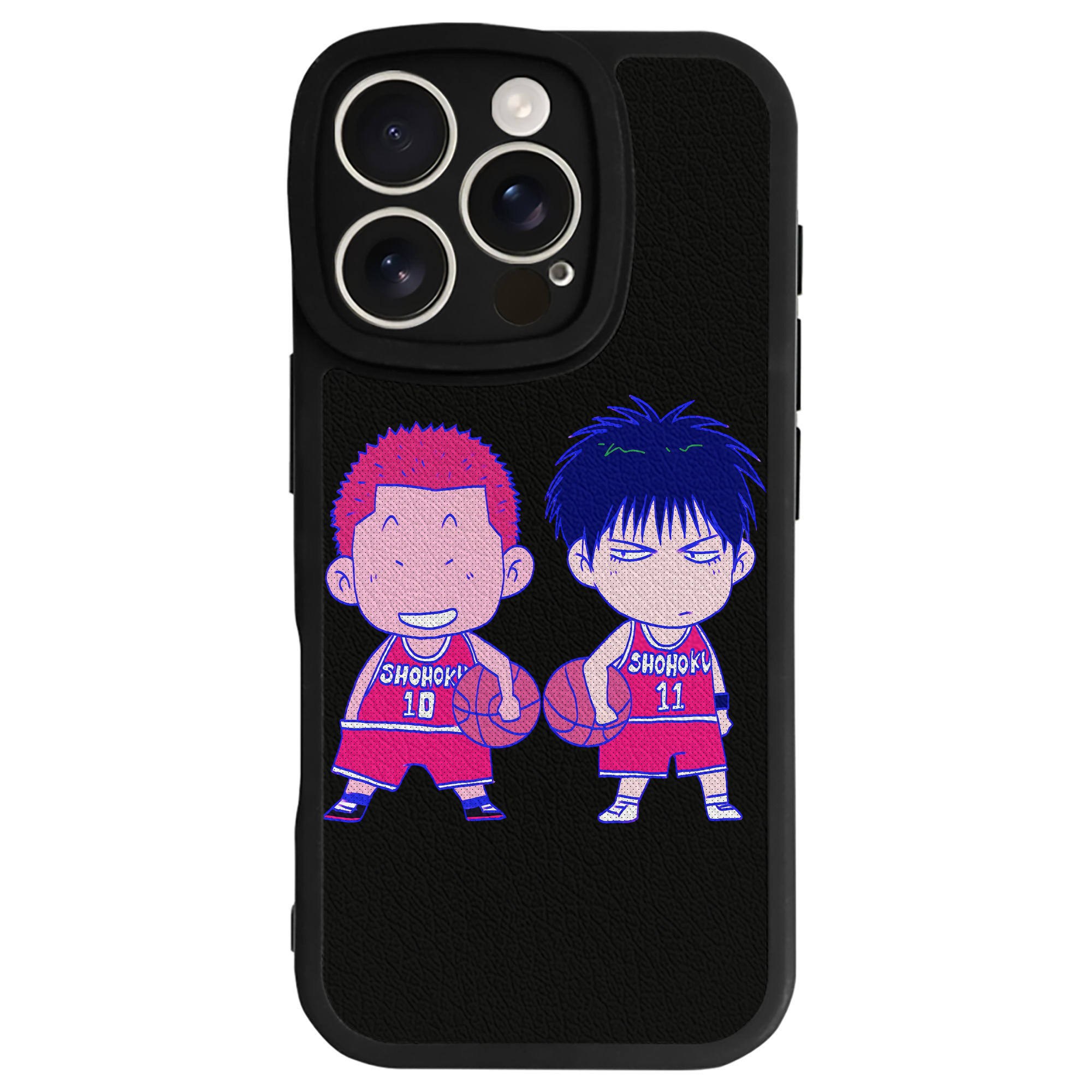 （画像用） SLAM DUNK／スラムダンク 【iPhone 16シリーズ対応】シリコンスマホケース（レザー調） 材質：シリコン